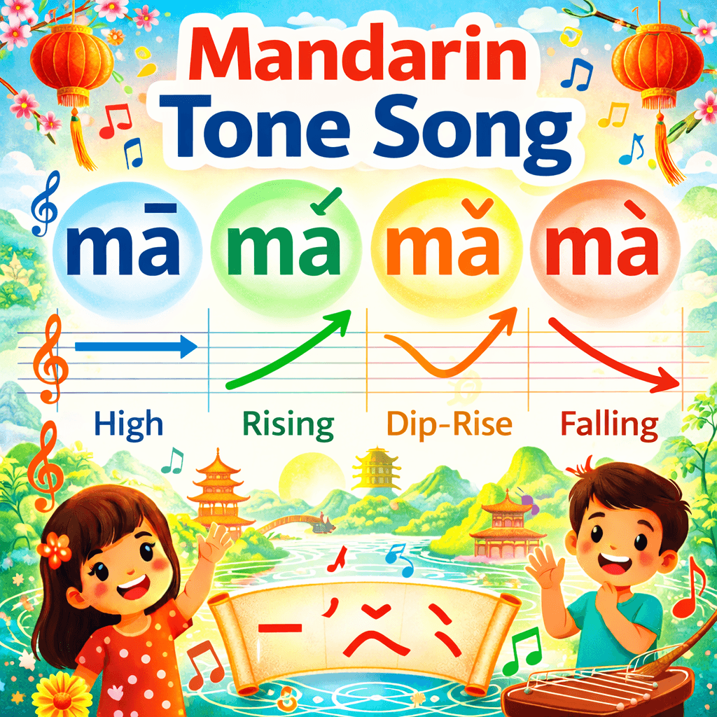 Mandarin Tone Song