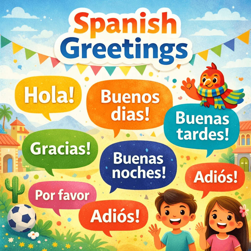 Spanish Greetings Song